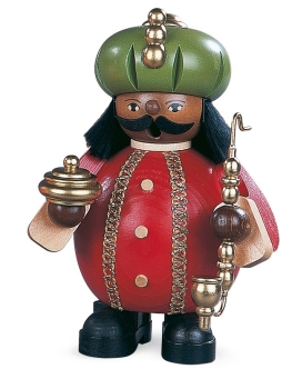 Müller Seiffen Räuchermann Balthasar klein 14 cm